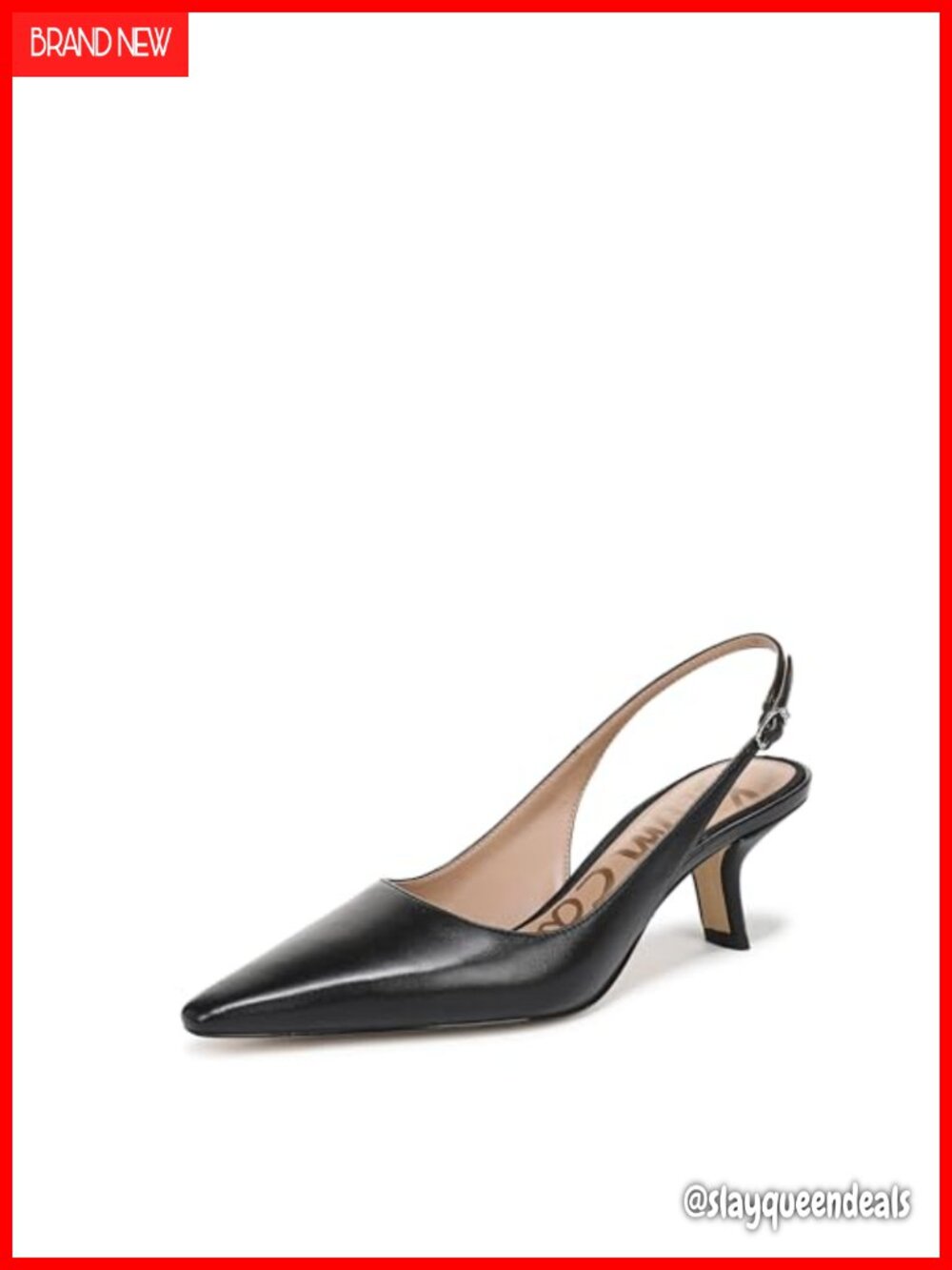 Sam Edelman Bianka Slingback Kitten Heel Pump for Women
